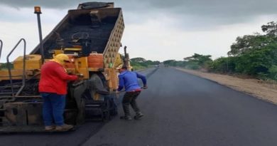 Avanzan obras de rehabilitación en la Troncal 14 del estado Guárico