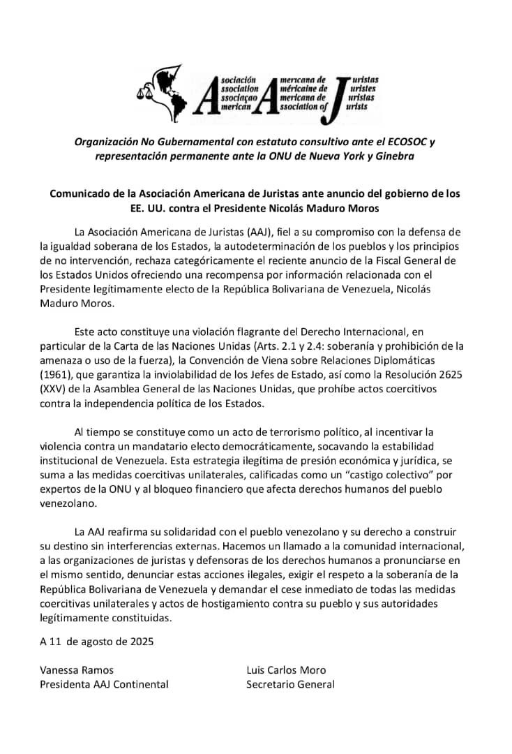 ASOCIACIÓN AMERICANA DE JURISTAS
