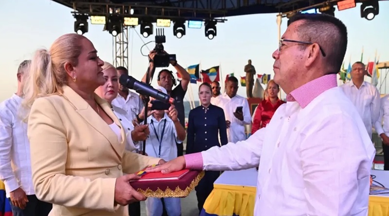 Alcalde Vargas, José Manuel Suárez: Juro como hombre de Dios y soldado de la Revolución