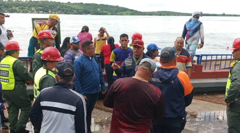 Activan operación de apoyo en Angostura tras crecida del Río Orinoco
