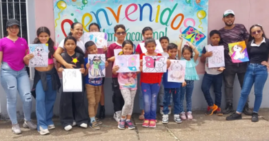 Niños y niñas de Tucupita iniciaron taller de dibujo en la Galería Red de Arte