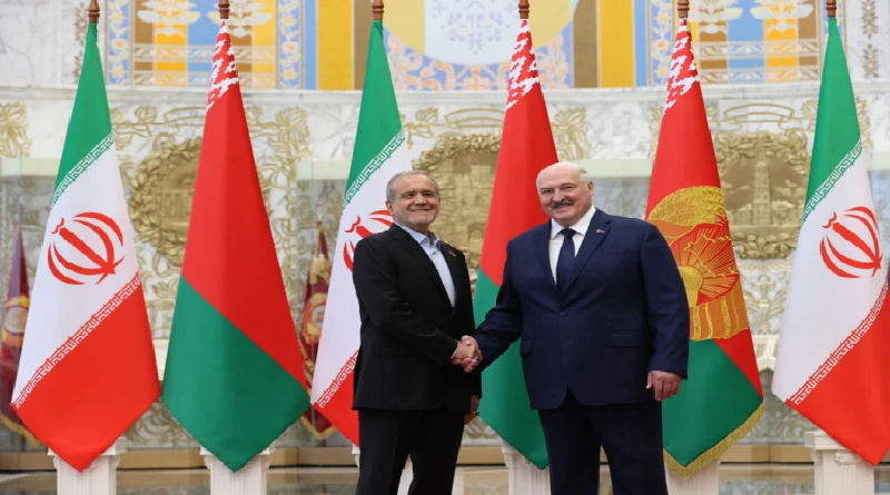 Irán y Belarús refuerzan alianza estratégica y rechazan guerra económica occidental