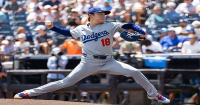 Yoshinobu Yamamoto guió triunfo de Los Dodgers