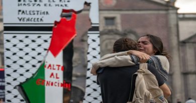 Marcha en México exige ayuda a Gaza y ruptura con Israel por genocidio