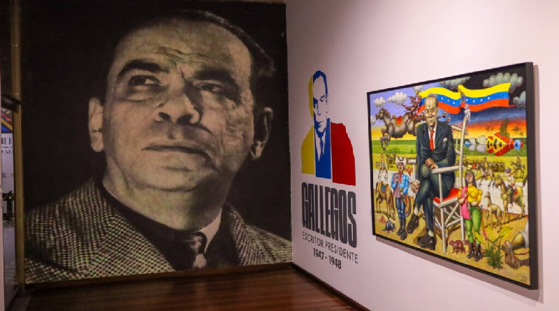 Inaugurada exposición sobre Rómulo Gallegos en el Celarg