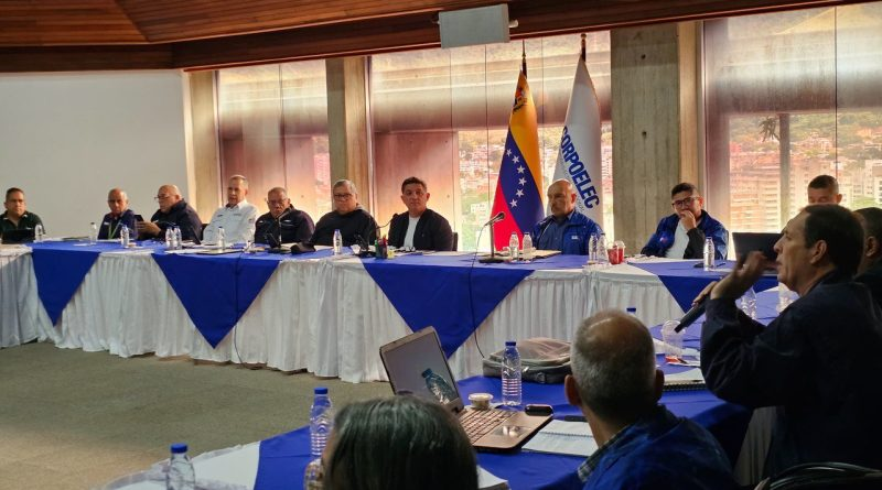 Comité Técnico y Análisis de Corpoelec debate propuestas para fortalecer el SEN
