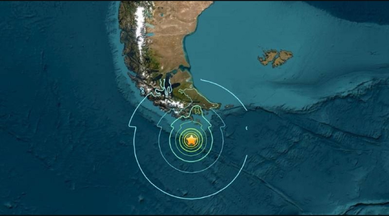 Sismo de magnitud 7,6 sacude zona austral chilena