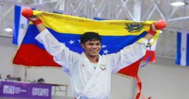 ASU2025: Karate y Salto Alto suman dos medallas de oro para Venezuela