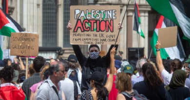 Amnistía pide moderación policial en protestas pro-Palestina en Londres