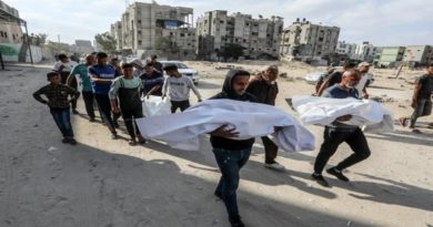 Al menos 58 palestinos murieron y 185 resultaron heridos durante las últimas 24 horas a causa de genocidio israelí contra civiles en Gaza