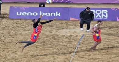 Voleibol playa de Venezuela avanza a semifinales en Panamericanos Jr. de Paraguay