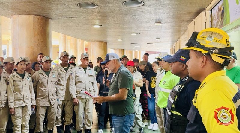 Combatientes Ecosocialistas participan en Simulacro Nacional