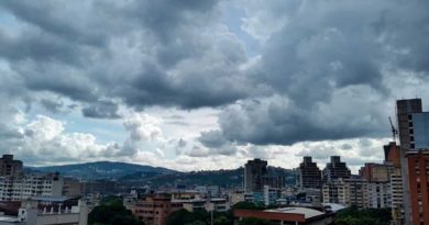 Cielo parcialmente nublado se prevé en la mayor parte del país