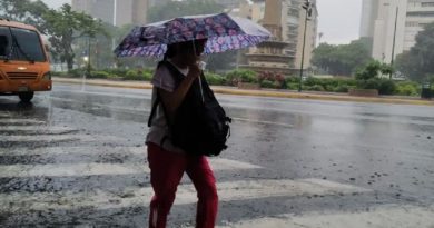 Lluvias y descargas eléctricas afectarán gran parte del país