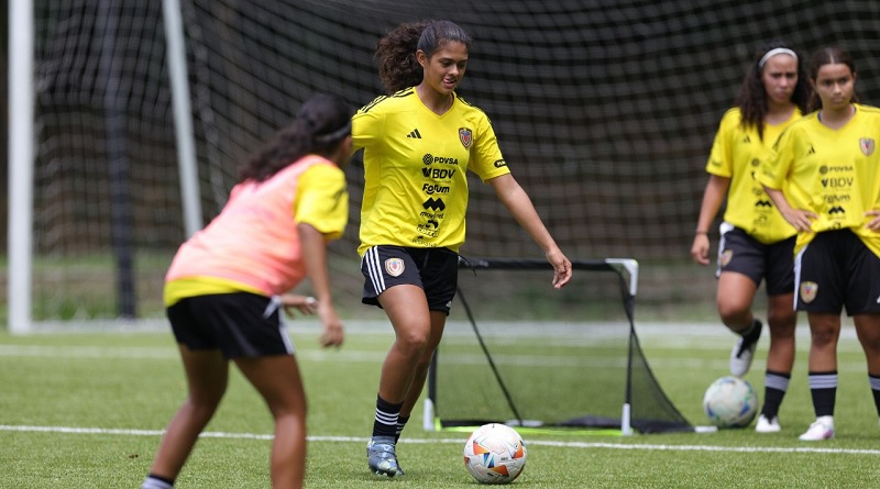 Vinotinto Sub-20 femenina inicia preparación deportiva en Caracas