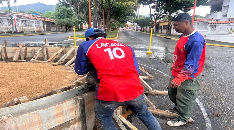 Inicia construcción de redoma vehicular en Prebo del municipio Valencia
