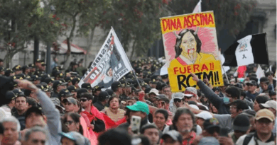 Miles de peruanos protestan contra el gobierno de Dina Boluarte
