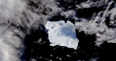 Icónico iceberg A23a se desintegra tras 40 años de viaje por el Atlántico Sur