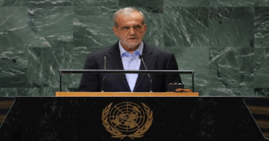 Presidente de Irán critica hegemonía global previo a la Asamblea de la ONU