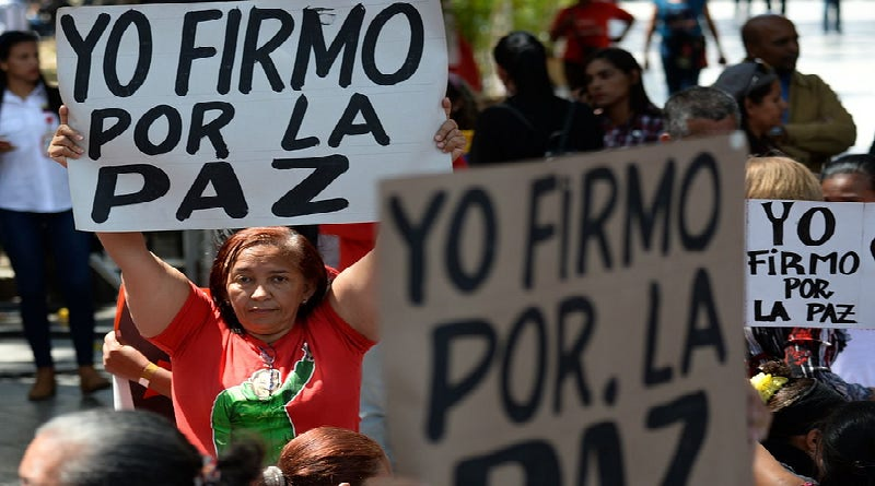 Venezuela se levanta como un estandarte para defender Día Internacional de la Paz