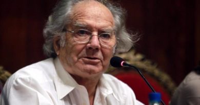 El premio Nobel de la Paz argentino, Adolfo Pérez Esquivel. (Foto agencias)