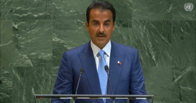 Qatar denuncia agresión israelí y llama a fortalecer el sistema internacional