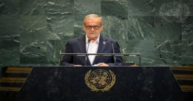 El mandatario iraní aseveró que Netanyahu es un criminal y recordó todas las acciones terroristas llevadas a cabo contra varios países de la región. (Foto: ONU)