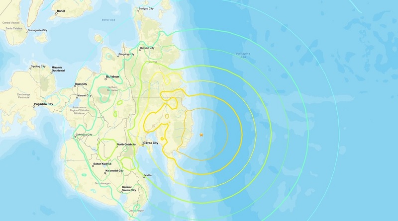 Filipinas en alerta por amenaza de tsunami tras sismo de magnitud 7,4