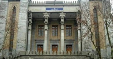 Edificio de la Cancillería de Irán, en Teherán (Foto agencias)