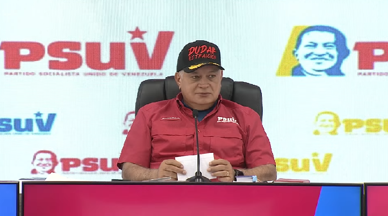 Cabello: Pueblo venezolano tiene identidad histórica y por eso ha sabido manifestarse