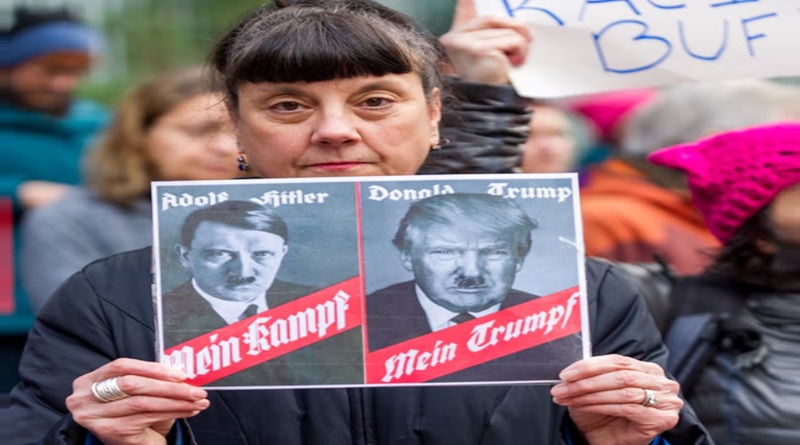 Comparan a Trump con Hitler