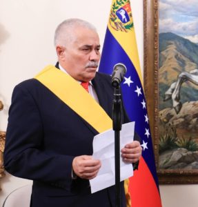 Embajador cubano Dagoberto Rodríguez Barrera
