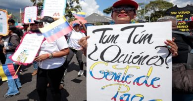 Nahum Fernández en marcha nacional: Ya basta de amenazas criminales contra Venezuela