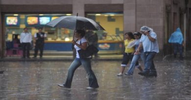 Lluvias y tormentas eléctricas se esperan en gran parte del país