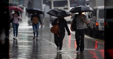 Lluvias dispersas se prevé en cuatro estados del país
