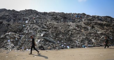 Estados Unidos planea establecer una “gran base militar” cerca de Gaza