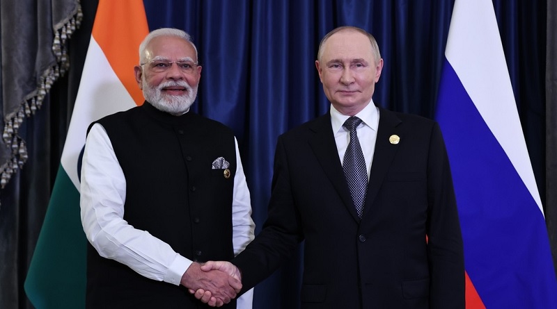 Visita de Vladímir Putin a la India se prevé entre el 4 y 5 de diciembre