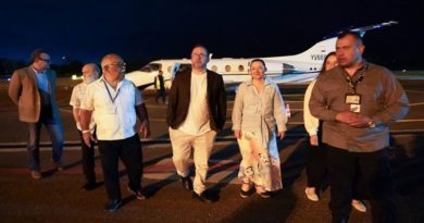 Canciller Gil arriba a Santa Marta para participar en reunión de la CELAC-UE