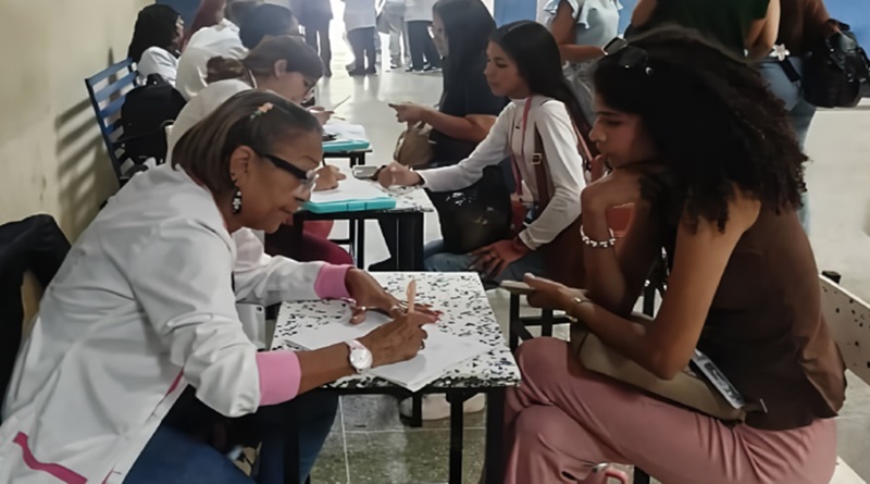 Gran Misión Venezuela Joven ofrece jornada de salud a estudiantes aragüeños