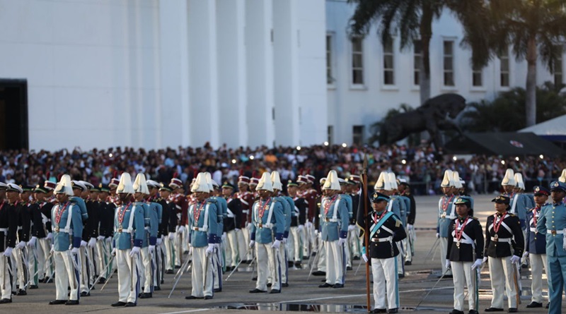 Cadetes son investidos en primera promoción que lleva el nombre del general Cipriano Castro