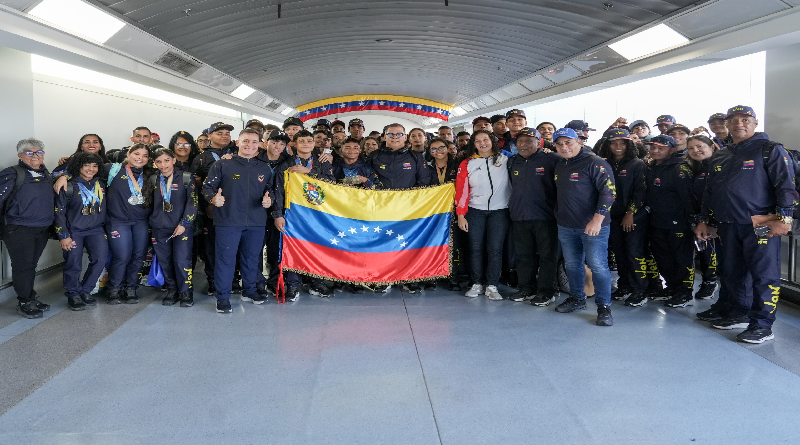 Campeones Centroamericanos llegan a Venezuela con 199 medallas