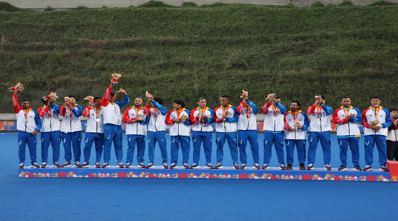 Hockey masculino se colgó la presea de plata