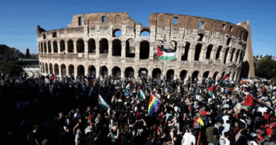 Jóvenes del mundo se movilizan en apoyo a Palestina