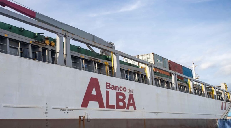 Arriba a Santiago de Cuba Buque ALBA-TCP con 5 mil toneladas de ayuda humanitaria