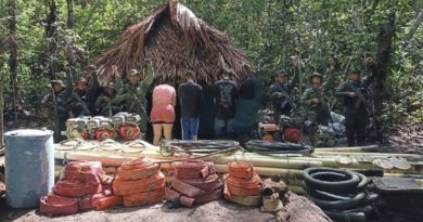 FANB desmantela campamento minero y detiene a tres personas en Amazonas