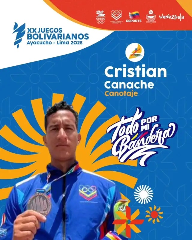 Cristian Canache impulsa resurgir del canotaje rumbo a Bolivarianos 2025