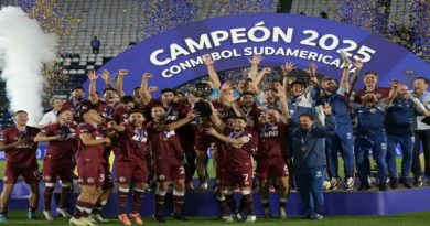 Club Atlético Lanús de Argentina conquista su segunda Copa Sudamericana