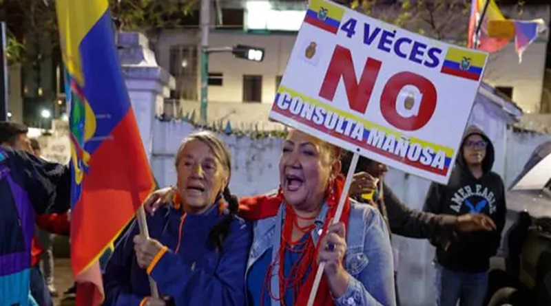 Victoria del pueblo ecuatoriano es la de toda América Latina y el Caribe, porque le dijeron NO a bases militares colonialistas de EEUU"