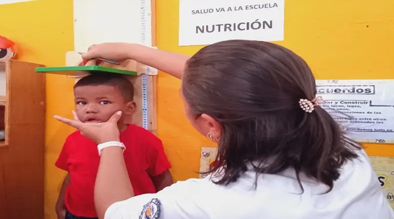 Salud va a la escuela en La Guaira