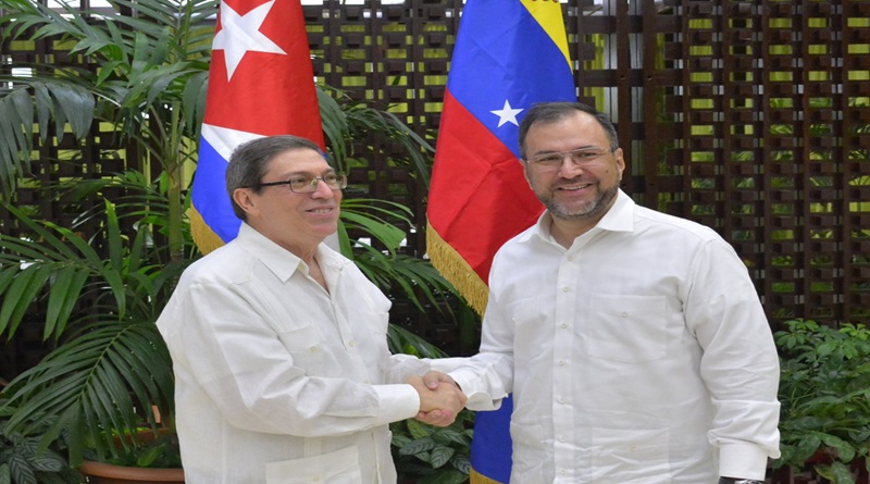 Canciller Gil agradece a Cuba por denunciar a EE.UU. y su pretendida “doctrina Monroe 2.0”